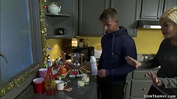 Preview 1 of German Granny Dildo - Married coupe are fucked by shemale