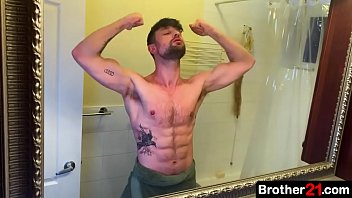 Preview 1 of Anal Piss Xvideo - My older stepbrother is such a fucking hunk,  even when he&rsquo_s being a total jerk