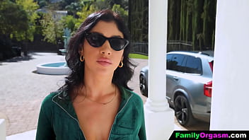 Preview 1 of Pornstar Martini Videos - FamilyOrgasm - Stepdad Uses His Pacifier to Pacify His Daughter&#039_s Broken Hearted Friend