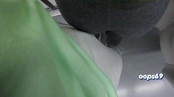 Preview 2 of Mommy Suck Best - Guy Grinding his Cock in the Ass of a Woman who Goes to Work by Public Train and she Liked !