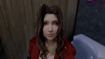 Preview 2 of Forced Grip - Aerith Gloryhole Blowjob