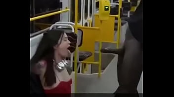 Preview 4 of Czech Foursome - Blowjob on Bus