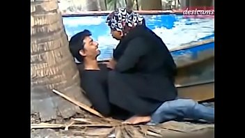 Preview 1 of Petite Teens Masturbating - Desi Couple Caught Fucking Outdoor