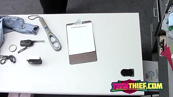Preview 3 of My Dad Mom Chubby - Loud moans in an office by a hot teen