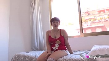 Preview 1 of 2 Vif - BEAUTIFUL BUSTY BROAD asks her friend for help to become a porn model