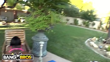 Preview 1 of Desi Sex Hindi Sister - BANGBROS - Busty Black Swan Letting Her Secret Freak Flag Fly!