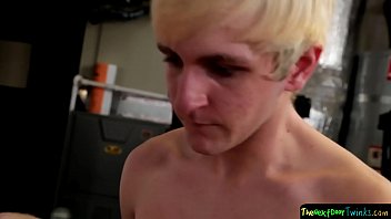 Preview 4 of Unexpected Cum Haters Xxx - Ginger twink breeded in trio after giving bj