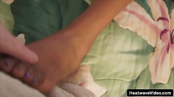 Preview 2 of Man Pathan - Leggy black chick likes to get a white dick in her black pussy