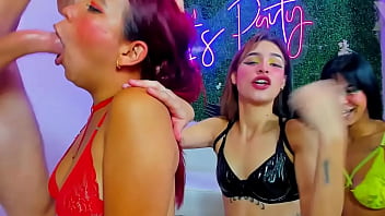 Preview 2 of Marvel Girl In Cartoon In Hindi - full deep throat these 3 friends with a huge cock