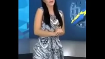 Preview 1 of Katja Corset - Arabic newscaster gets naked