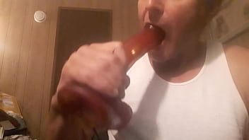 Preview 2 of Sax Vedio Hd - Sucking dildos meoffnow