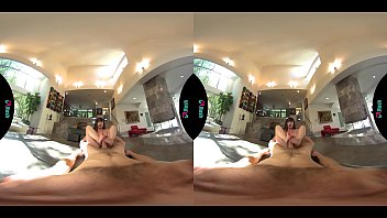 Preview 3 of Sunscreen Bf - VRHUSH Dana DeArmond fucks her stepdaughters boyfriend