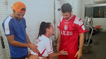 Preview 1 of Brutal Pimps - Tudo que aconteceu na academia do Joy Cardozo antes dele vender ela - Dinnigata - Gaucho Pussyhunter - Porno Gaucho