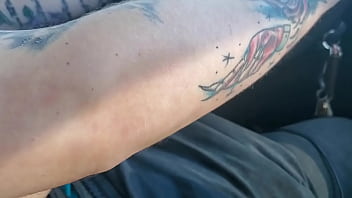 Preview 3 of Maynmar Fuck - Playing with his dick and cum denial while driving