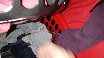Preview 2 of Peeing In Gloryhole - Smelling sister in law&#039_s panties