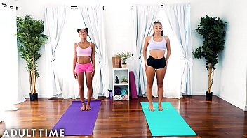 Preview 1 of Bf Hoke - ADULT TIME Cardiogasm- Workout &amp_ Hot Lesbian Sex with Gia &amp_ Scarlit