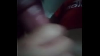 Preview 3 of Tenner Boy Anty - Chilena caliente me despierta para chuparme el pico
