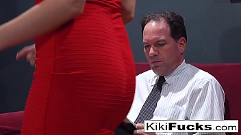 Preview 1 of Indian Xxxx Hot Sex - Kiki Daire fucks a hippie in front of her boring husband