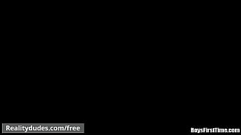 Preview 1 of Mobi Kamacom - Bluskye Trying To Give Shayne His First Gay Blowjob - Reality Dudes