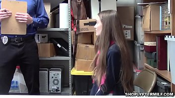 Preview 1 of Giros Kiss - Mature woman and sexy teen fucked hard by the officer