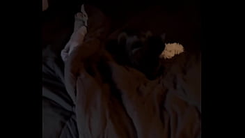 Preview 4 of Husband Pays Wife Blowjob Bet - Trying to give Goblin a new toy