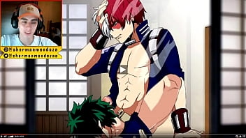 Preview 1 of Johnny Sins Fat - boku no hero gay | sherman mendoza | reaccionando