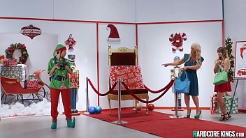 Preview 1 of Big Cock Pain Anol - Huge tits MILF banging big cock elf
