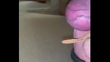 Preview 2 of 90 Years Wife Fuck - Ripping my balls off!