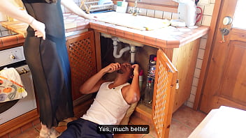Preview 3 of Tricia Cole - FANI wouldn&#039_t let the PLUMBER DO HIS JOB