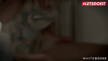 Preview 1 of Alone Housewife With Thief - WHITE BOXXX - #Little Caprice #Claudia Macc - Lesbian Massage Sex With Two Delicious Czech Teenagers