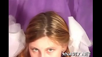 Preview 1 of Shunga Art - Swingeing redhead girl Dasha adores blowjobs