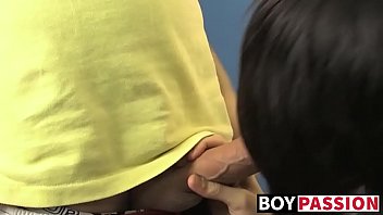 Preview 1 of Boys Teen Xxx - Emo twinks Lexx Jammer and Roxy Red doggystyle drilling