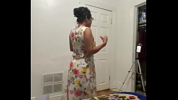 Preview 3 of Ero Fail - Anna Maria Mature Latina making love to her fans behind the scenes look