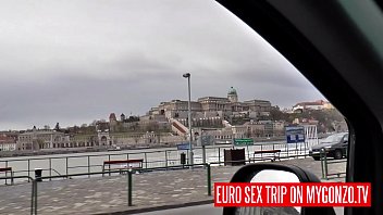 Preview 1 of Teeteen Girl Hot - The two Germans Dieter Von Stein And Reinhard Arrive In Budapest For Their Next Street Pickup:  Anastasia Gets Fucked In Their Sex Van