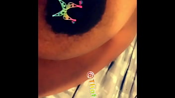 Preview 2 of Violentadas Na Festa - Big chocolate titty new nipple rings