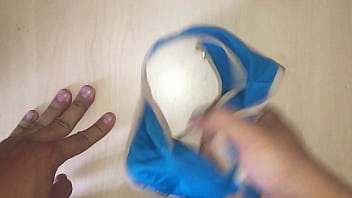 Preview 2 of My Step Mom Home Dark - Blue panties is so cool