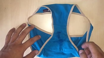 Preview 3 of My Step Mom Home Dark - Blue panties is so cool
