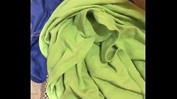 Preview 3 of Xxx Mature Milfs - Spying on friends dirty panties from clothes pile and then putting them back