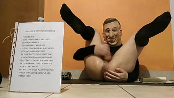 Preview 4 of Sri Vidya Sex Videos - All I want for Christmas (read my wishlist on the sheet of paper on the video)