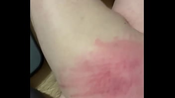 Preview 4 of Jangle Hard Big Fuck - James slapping an already red ass