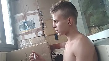 Preview 2 of Security Guard Sex Porn - Man smoking fetish V - marombagay.net