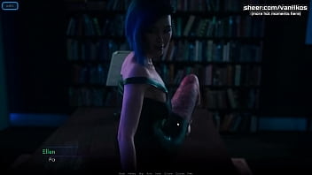 Preview 2 of Pablic Tarain - City of Broken Dreamers | Fit asian teen with nice boobs gets fucked and creampied in her horny wet pussy on her boss&#039_s desk | My sexiest gameplay moments | Part #3