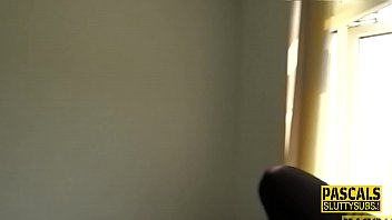 Preview 2 of Touch Bus Flashing - Emo submissive gets throated and pounded