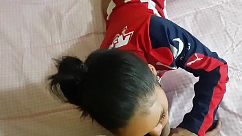 Preview 3 of Smal Girl Cigna - Pendeja de las chivas mamando y cojiendo
