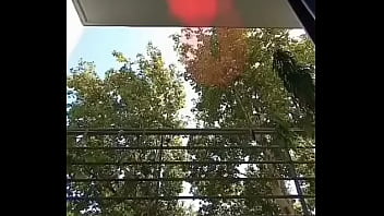 Preview 1 of Rokettube - Me masturbo desnudo en mi balc&oacute_n