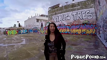 Preview 1 of Xx Comx And 11 - Gothic Asian cutie ass fucked in exotic places