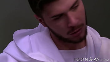 Preview 2 of Make A Shower - Two tender priests Michael Del Ray and Justin Dean have a sacred sex together
