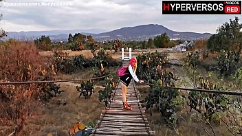 Preview 2 of Hot Messive Gangbang Creampie - A esta culona le gusta follar al aire libre,  exhibit,  flshing outdoor