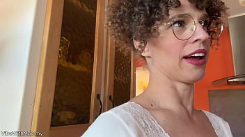 Preview 1 of Teacher Man Mom - Horny Vlogger Stepmom Fucks College Guy