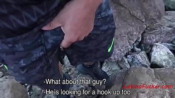 Preview 2 of Mom Pey Son Debt - Fucking A Latino Gay Man By The Beach
